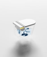 Full Auto, Tankless Wall mount Smart Toilet